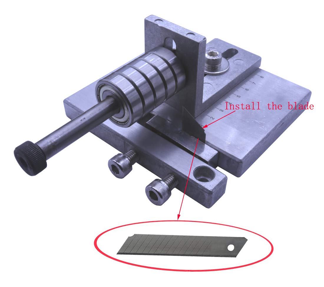 AMPSEVEN Professional Leather Strap Cutter Machine Aluminium Leather