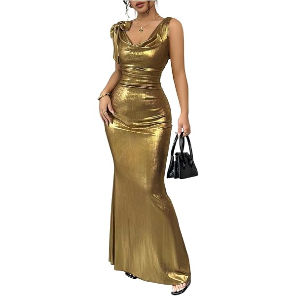 gold bodycon maxi dress Gold Sequin Maxi Dress