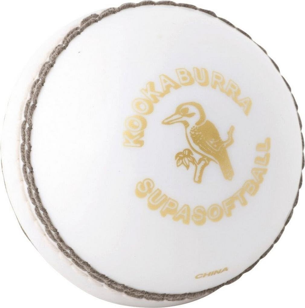 Balls Sports & Outdoors White Kookaburra Super Soft Cricket Skill Ball