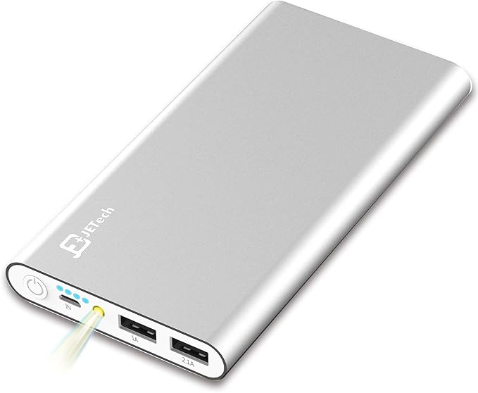 JETech 10,000mAh Portable External Power Bank, Battery Amazon.co.uk