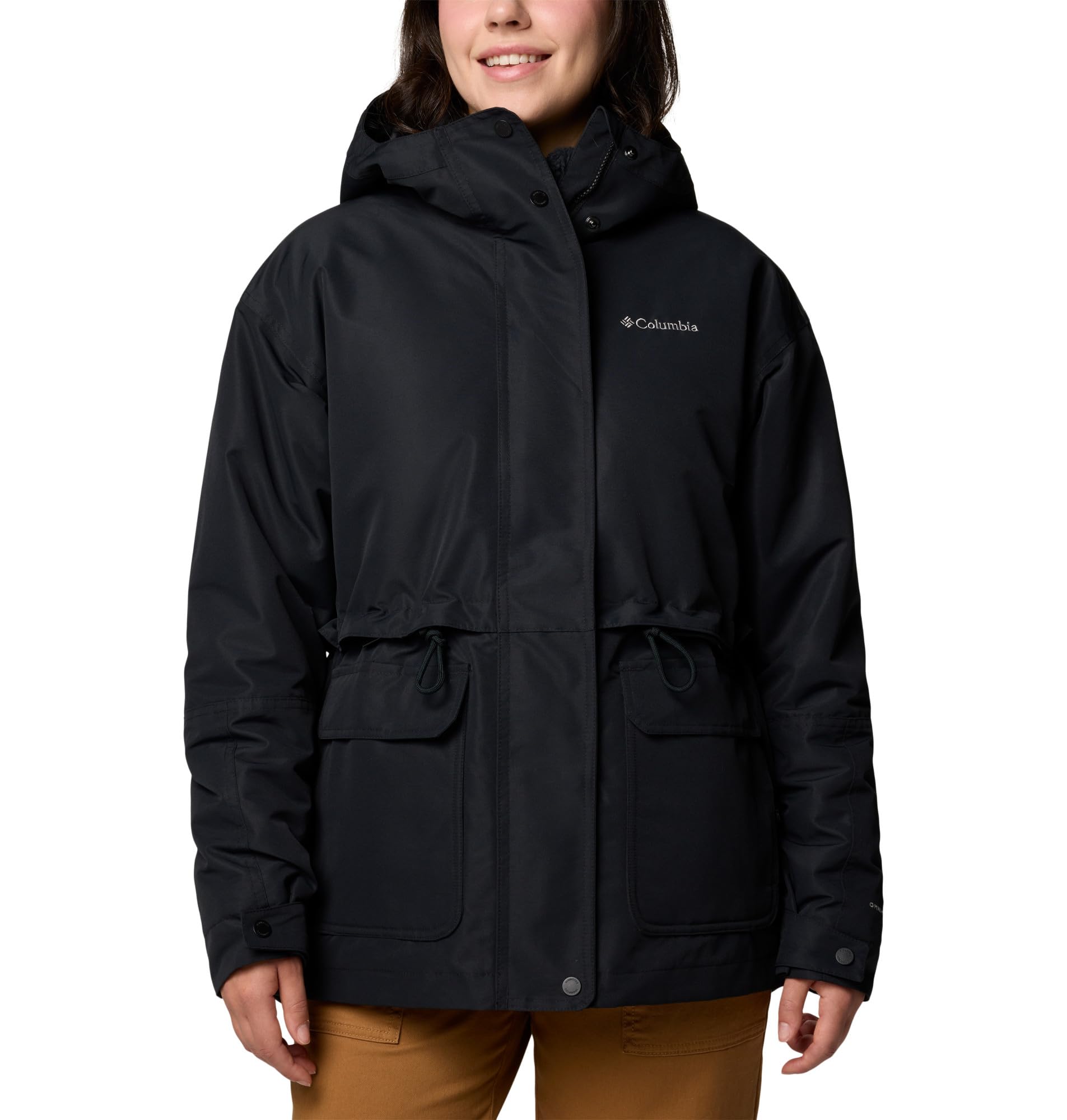 Photo 1 of Columbia Women's Drop Ridge II Interchange Jacket, Black, Large