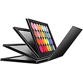 SZDYM 4-Layer Magnetic Makeup Palette Empty, Large Depotting Makeup Palette for Eyeshadow, Blush Powder, Lipstick