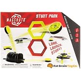 Fat Brain Toys Magshuto Stunt Park, Trick Shot System, Magnet Toys Skill Disc Launch Set, Magnet Game for Kids and Tweens