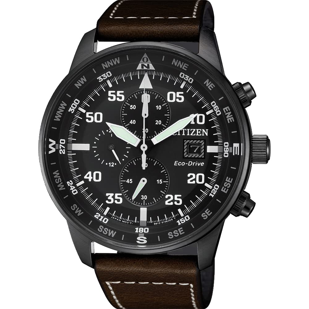Citizen Eco-Drive Men's Aviator Chronograph Watch CA0695-17E