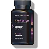 Voltage Elements Magnesium Glycinate Chelate 2777mg - Promotes Relaxation & Deep Sleep - Elemental Magnesium 500mg (240 capsules) Vegan