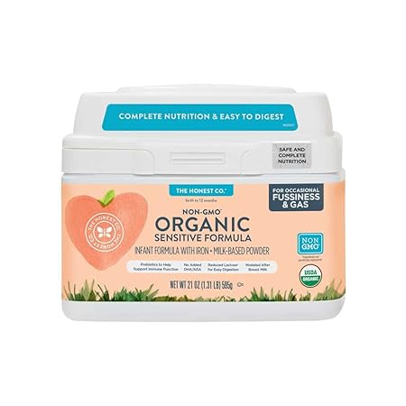 organic sensitive infant formula