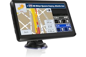 JOGANVE Car GPS Navigation GPS Navigation for Truck & RV & Car, Driver Alerts, Turn-by-Turn Directions, 2023 Map and Free Update Map