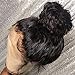 V SHOW Hair Lace Front Wigs Human Hair Brazilian Bob Kinky Curly Wet and Wavy Virgin Hair Pre Plucked Lace Wigs 14 Inches for Black Women