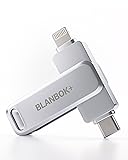 MFi Certified 128GB Flash Drive for iPhone Photo