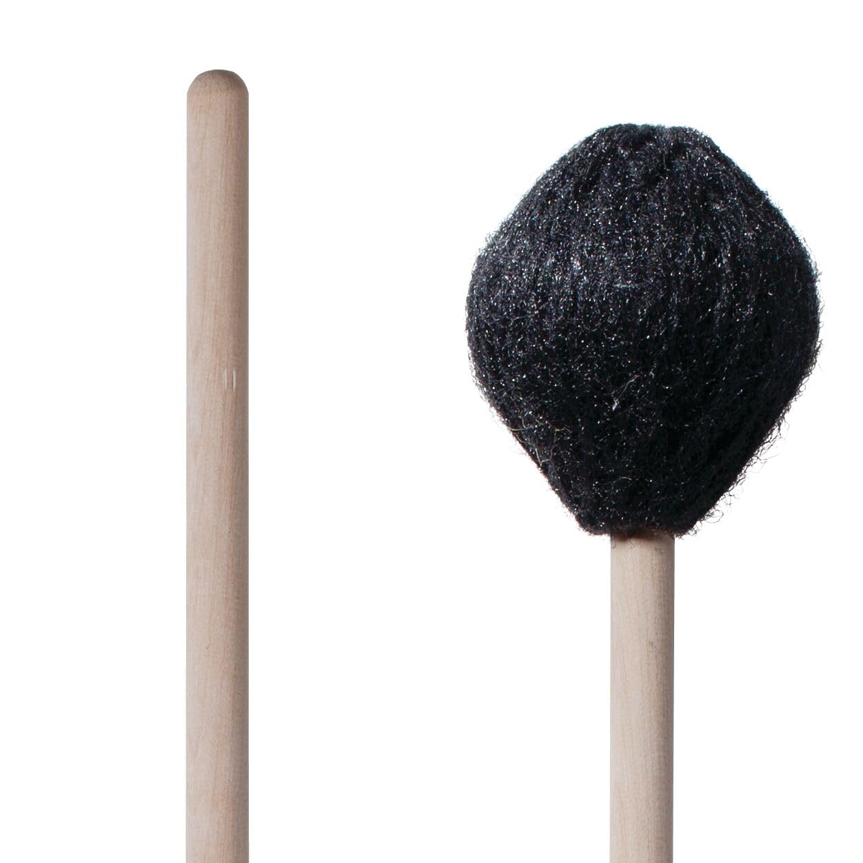 Vic FIrth - Corpsmaster® Series Marimba Mallets - M181 - Yarn - Synthetic Core - Medium - Black — image 1