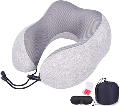Amazon Com Wdong Memory Foam Travel Pillow The Best Travel Neck