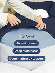 Extra Deep King Sheet Set - 6 Piece Breathable