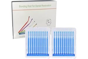 Tazrigo 20Pcs Dental Adhesive Tip Applicator Tooth Crown Porcelain Veneer Disposable Health Care