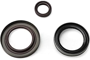 FANHAY Transmission Seal Set- for 2011-2018 Ford Fiesta/Fusion/Focus/B-Max/EcoSport, DPS6 6DCT250, Drive Shaft Output Seal, Oil Pump Seal, Shaft Seal, Front Seals Kit & Input/Output Shaft Seals