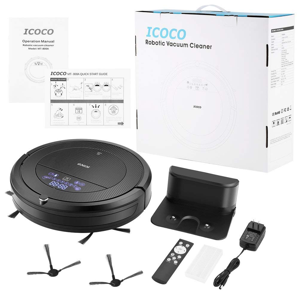 Best Icoco Smart Cleaning Robot Auto Robotic Vacuum Scrubbing Mopping Floor Machine
