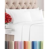 Luxurious and Durable French Linen Sheet Set for California King Size Beds