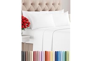 Queen 6 Piece Sheet Set - Cooling & Breathable Bed Sheets - Hotel Luxury Bed Sheets for Women, Men, Kids & Teens - Comfy Bedd