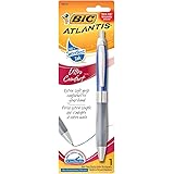 BIC Atlantis Ultra Comfort Retractable Ball Pen, Medium Point (1.2 mm), Blue, 1-Count
