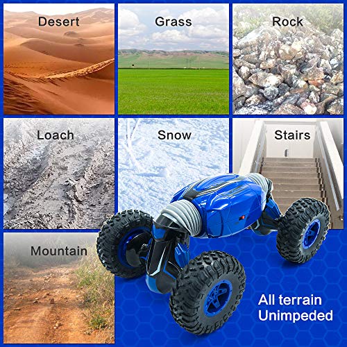 image for Klun RC Car, Remote Control Car 2.4Ghz,4WD Off-Road Vehicles Rock Craw