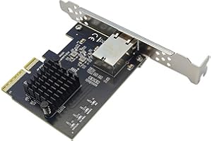 Ethernet 10Gbps PCIE3.0 to RJ45 Networking Card 10000Mbps Gigabit Ethernet Adapter Card for Desktop PC Servers Fast Networkin