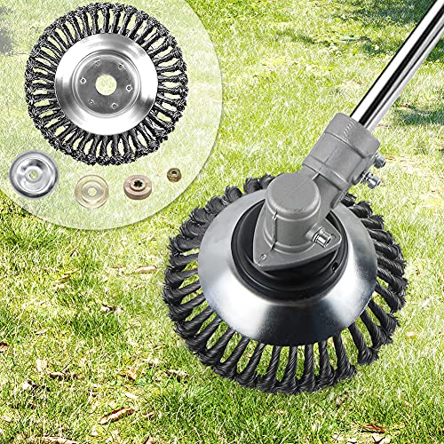 TCBWFY 8inch Weed Eater Head Grass Cutter Weed Wired Trimmer Blade with