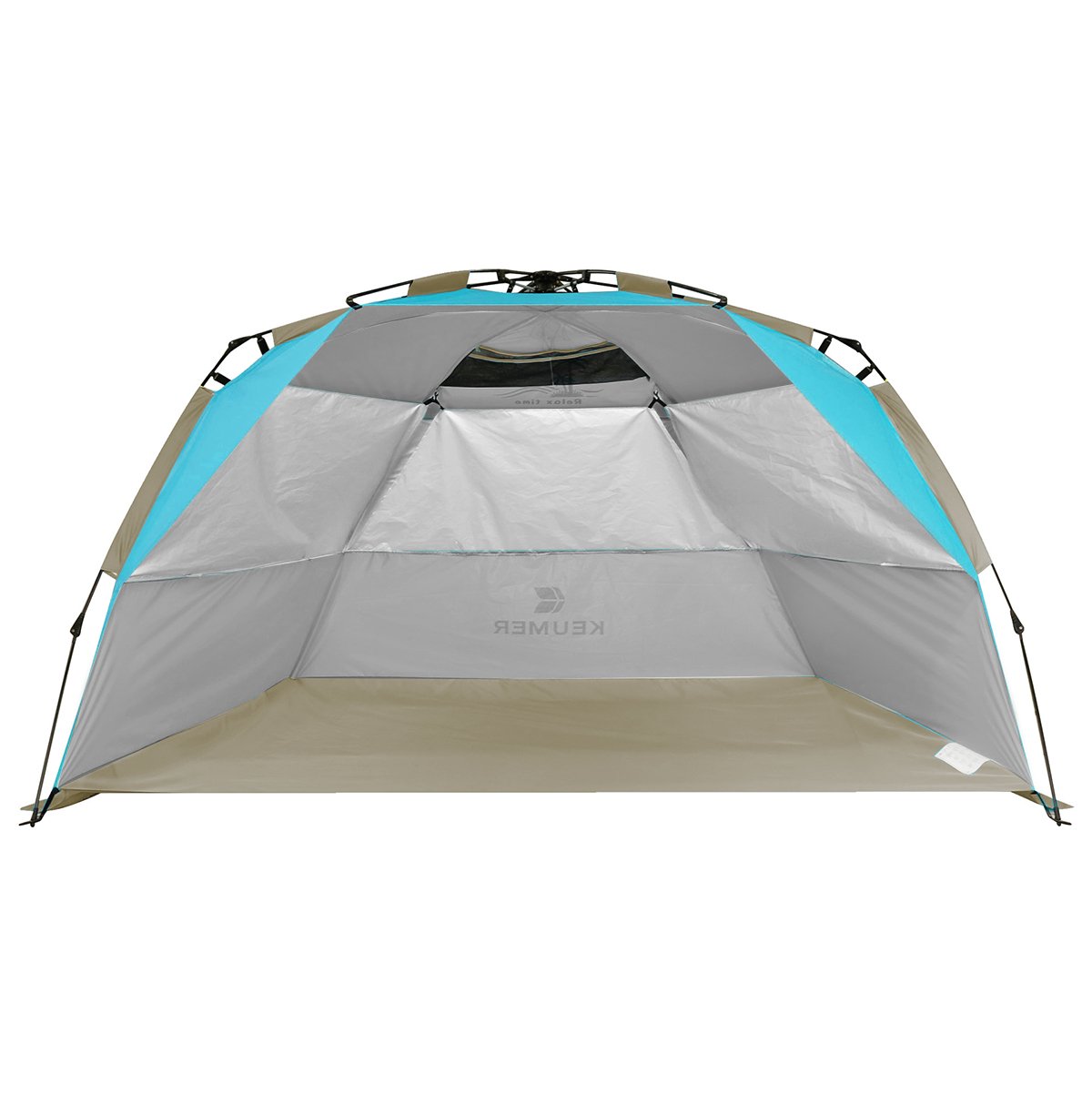 G4Free Easy Set up Beach Tent Pop up Sun Shelter Large Family Beach Shade UV Protection for Kids Family,4 Person Portable Camping Shelter for Outdoor Sports Beach Tour Hiking Fishing or Picnic