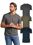 True Classic Mens T-Shirts - Short Sleeve Crew Neck