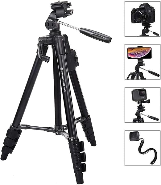 Fotopro Tripod Camera Mobile Phone Smartphone Lightweight