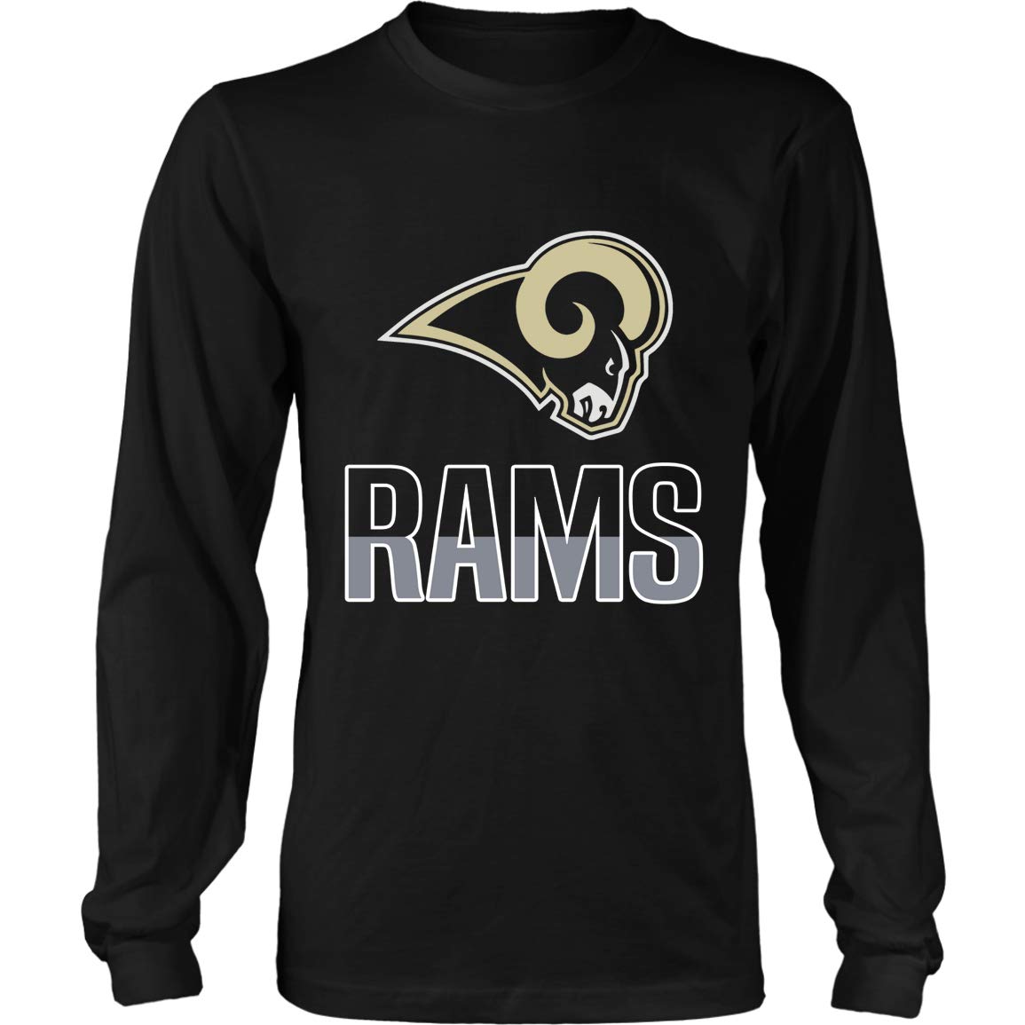Los Angeles Rams T Shirt Cool Rams Logo T Shirt I Love The Rams T Shirt Longtee | Stellanovelty