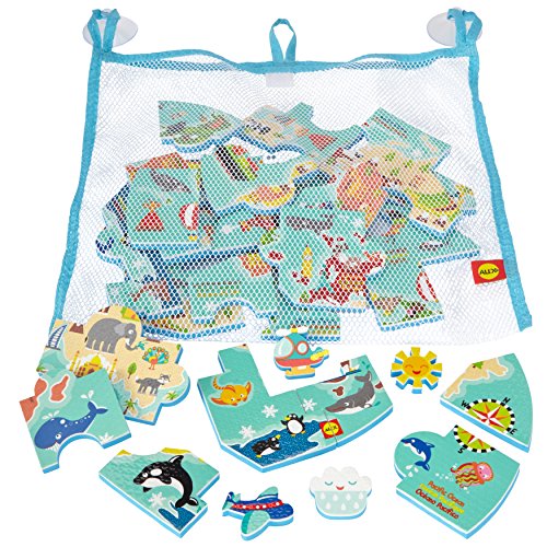 ALEX Bath World Map in the Tub