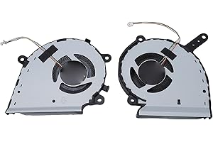 Leftwei CPU GPU Cooling Fan Replacement, ROG Strix G531G G531GT G531GU G531GD G531GW Fan, 5V 4 Pin Power, 13NR01L0T01111 13NR