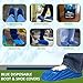 CPE Blue Shoe & Boot Covers (.55 mm)XXL 100 pk