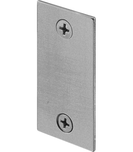 White 3-Inch Door Hole Cover Plate – Fits 1-3/8” To 1-3/4” Holes, Security Plate For Old Knob Or Deadbolt Openings