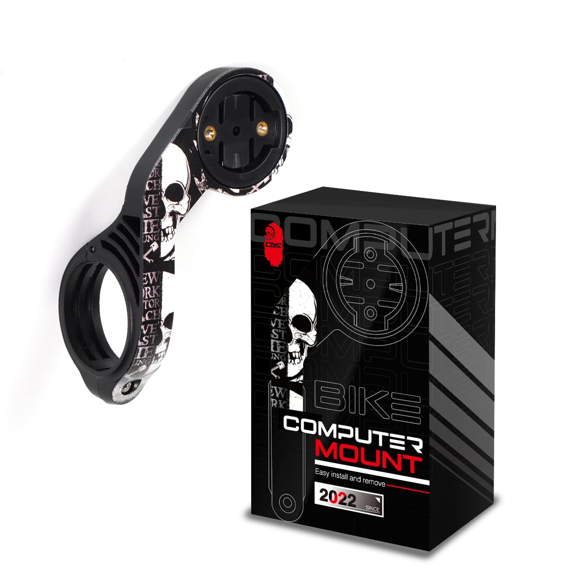 Chooee Out Front Mount for Garmin Edge Bike Handlebar Computer Mount Bicycle Mount for Garmin Edge 130 200 500 510 520 530 800 810 820 830 1000 1030 BKL