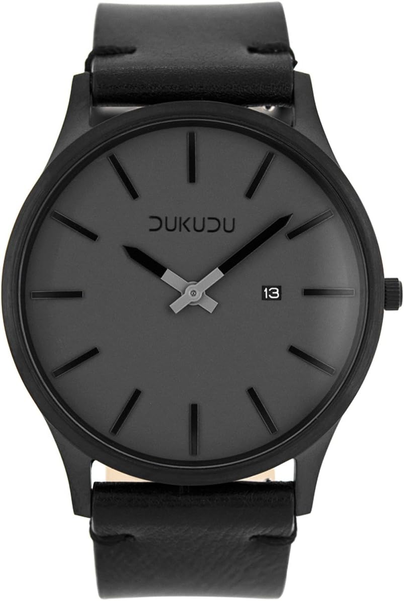 Dukudu Ivar Mens Watch Black DU-007