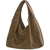 KAMEILONG Large Nylon Hobo Bag Women Crescent Shoulder Bag Vintage Tote Bag Casual Shopper Handbag for Women