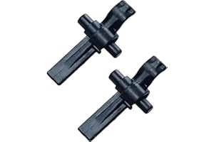 DELUSHAKA 90605748 Leaf Blower Attachment Parts tube clips For dewalt part DCBL720 DCBL722 DCBL770 DCBL790 Series, Black, 2-Pack