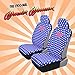 Wonder Woman Car Seat Covers - Red White & Blue w/Stars - Modern Retro Comfortable Polyester 2 Covers for Front Seat - DC Comics