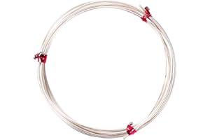 ICHENBAO 20 Gauge/0.8 mm, 5 FT Dead Soft 925 Sterling Silver Wire, Round Making Jewelry Wire
