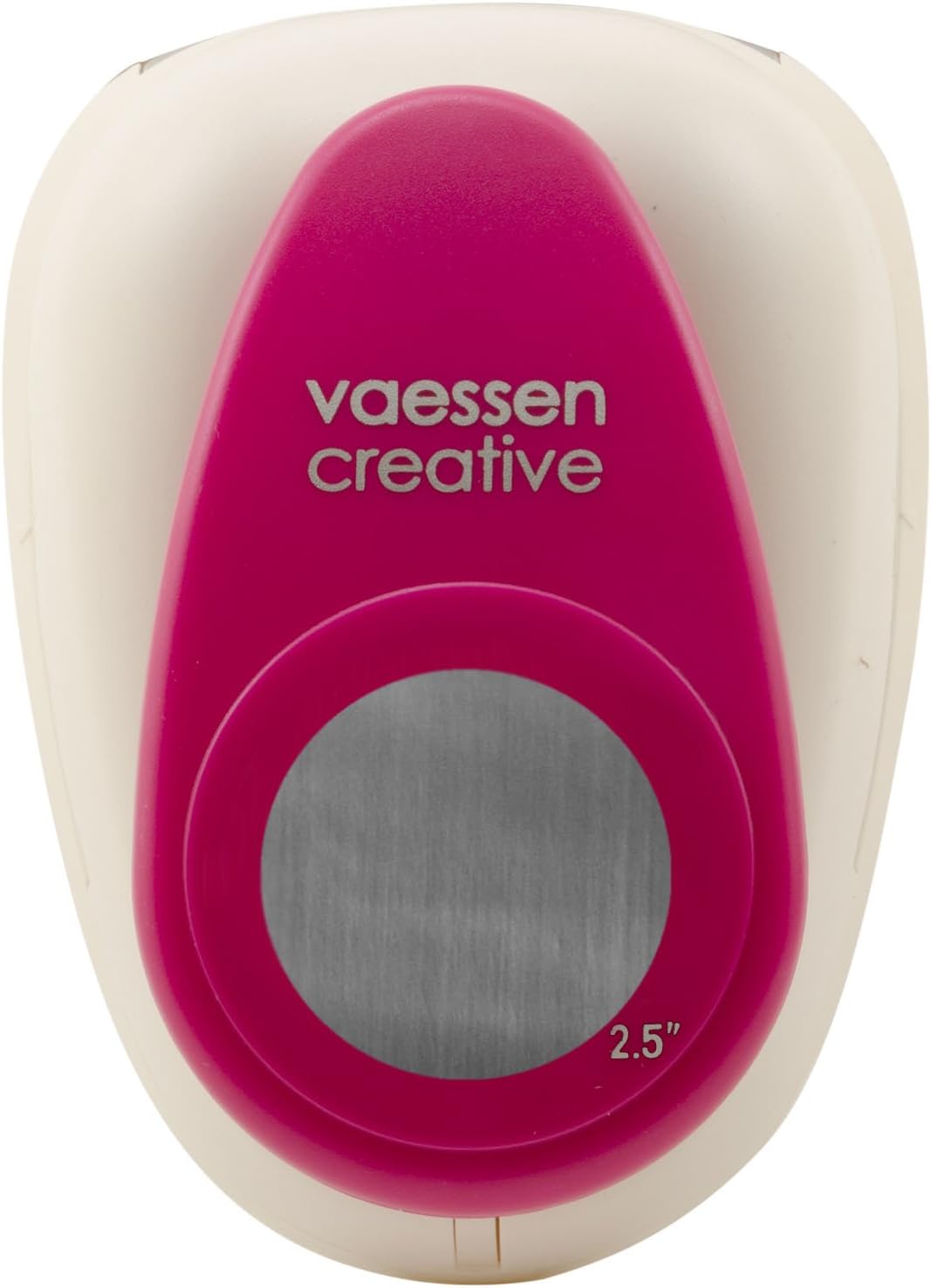 Vaessen Creative Craft Paper Punch - Circle - diameter 6,35 cm - Circle Cutter for Crafting and Card Making