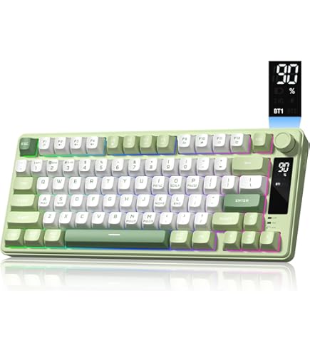 Amazon.com: HUO JI E-Yooso Z-88 RGB Teclado mecánico para juegos
