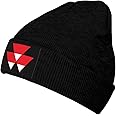 Parndeok Massey Ferguson Knit Winter Hat,Men's Knit Cuffed Beanie Cap Hat One Size Fit Most Black