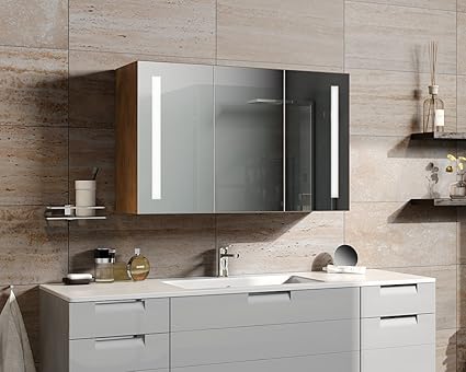 Mirror Ando Serella V2h Led Bathroom Mirror Cabinet With