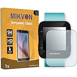 1x Mikvon Tempered Glass 9H for Garmin Forerunner 35 Glassfilms Screen Protector - Retail Package with accessories