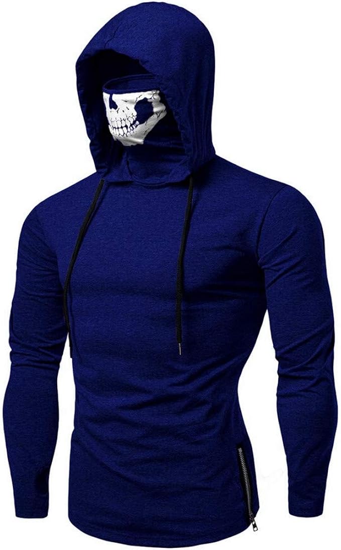 hoodie with thumb holes mens