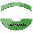 Superglide1 - Super Smooth Polished Surface Mouse Feet/Skates Made with Ultra Strong Flawless Glass Super Fast Smooth and Durable Sole for Razer Viper 8K / Viper [Green]