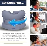 Wonder Care Soft Neck Brace Cervical Collar Grey Small for Neck Support view 5
