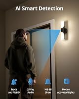 eufy Security Wired Wall Light Cam S100 2K 1200 Lumen IP65 Outdoor Camera view 2