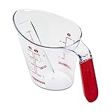 Farberware Pro Angled Measuring Cup, 1-Cup, Red