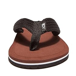 NewDenBer Mens Flip Flops Comfortable Thong Sandals